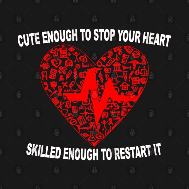 Cute Enough To Stop Your Heart by MarinasingerDesigns