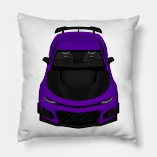 camaro zl1 1le purple Pillow