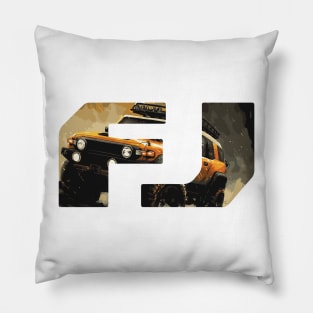 FJ Cruiser Logo Pillow