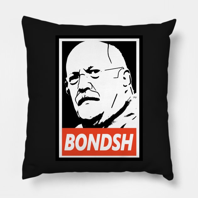 Bail Bondsman Obey Theme Pillow by ShootTheMessenger