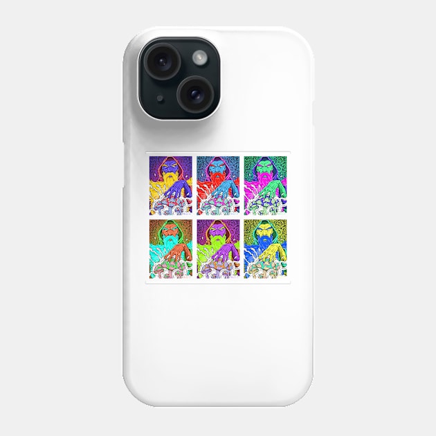 Shroom Sorcerer (Tile) Phone Case by ChrisGeocos