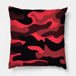 red camo Pillow