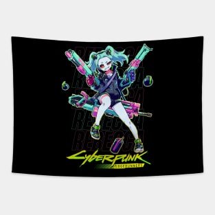 Cyberpunk Edgerunners Rebecca Tapestry