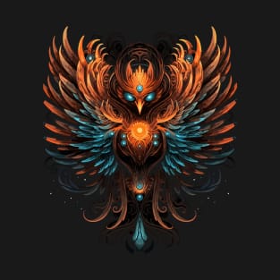 Psychedelic Phoenix Rising T-Shirt