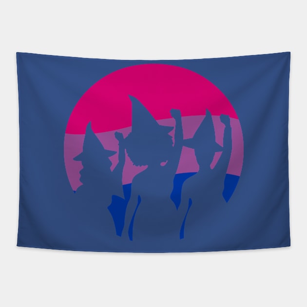 Witches Vote-Bi Pride! Tapestry by WitchesVote