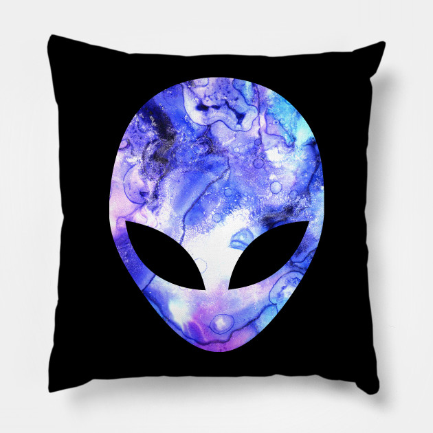 Alien Alien Head Alien Head Pillow Teepublic
