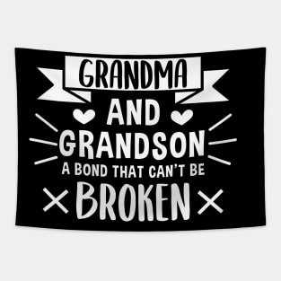 Grandma and Grandson a Bond That Can't be Broken Tapestry