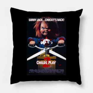 Child's Play 2 Movie Poster Pillow