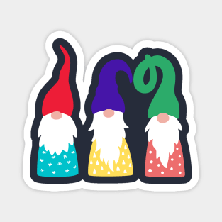 Gnome Christmas Magnet