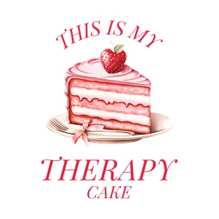 THIS IS MY THERAPY CAKE Baking T-Shirt