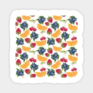 berries pattern Magnet