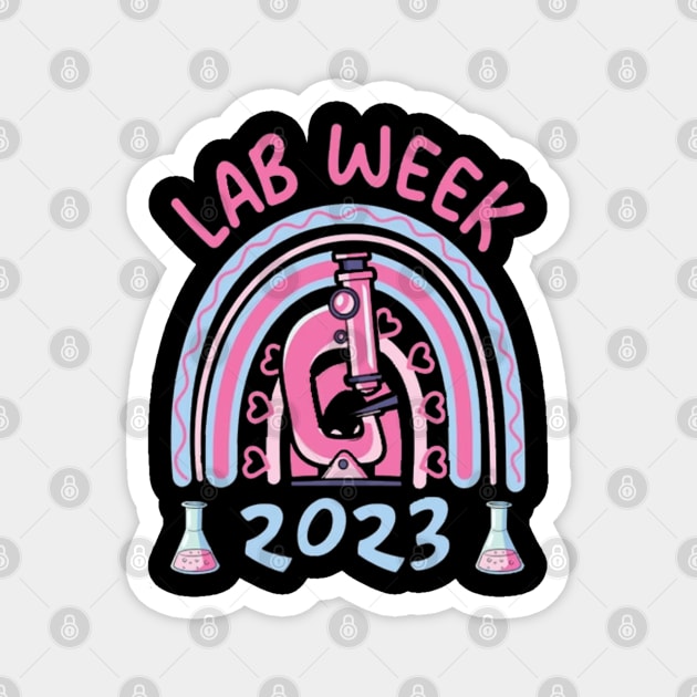 Lab Week 2023 Magnet by lunacreat