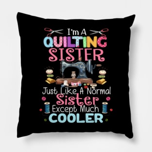 Quilt Shirts Quilting Sister Tees Yarn Women Hobby Quilter Pillow