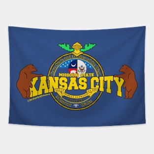 Kansas City State of Missouri Tapestry