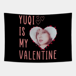 Yuqi Is My Valentine (G)I-dle Tapestry