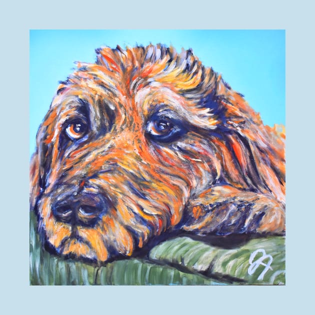 Labradoodle by Jeneralarts