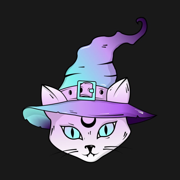 Witchy Cat by Mooxy