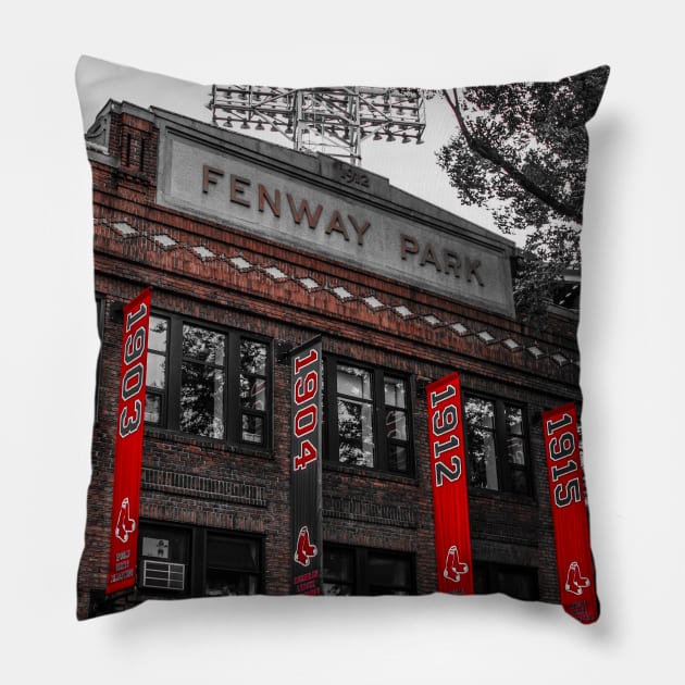 Fenway Park Pillow by goldstreet