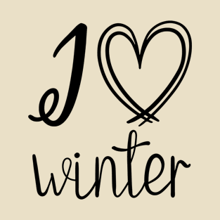 I love winter T-Shirt