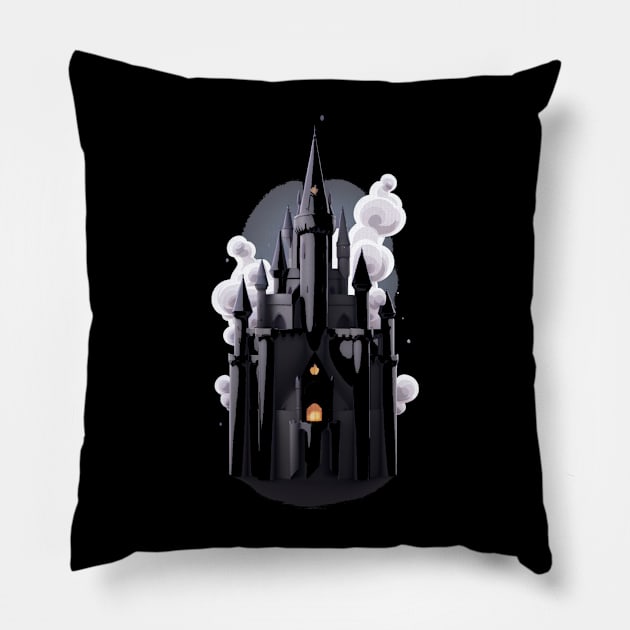 MY CASTLE IN THE AIR Pillow by HTA DESIGNS