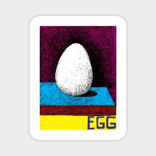 E is for Egg Magnet