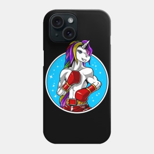 Unicorn Boxing Phone Case