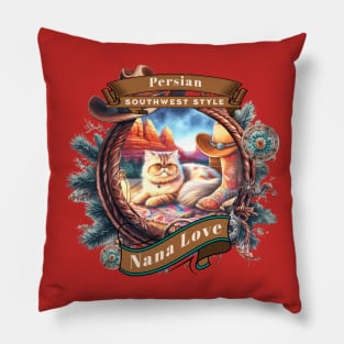 Southwest Sedona Country Cat Nana Love 4BP Pillow