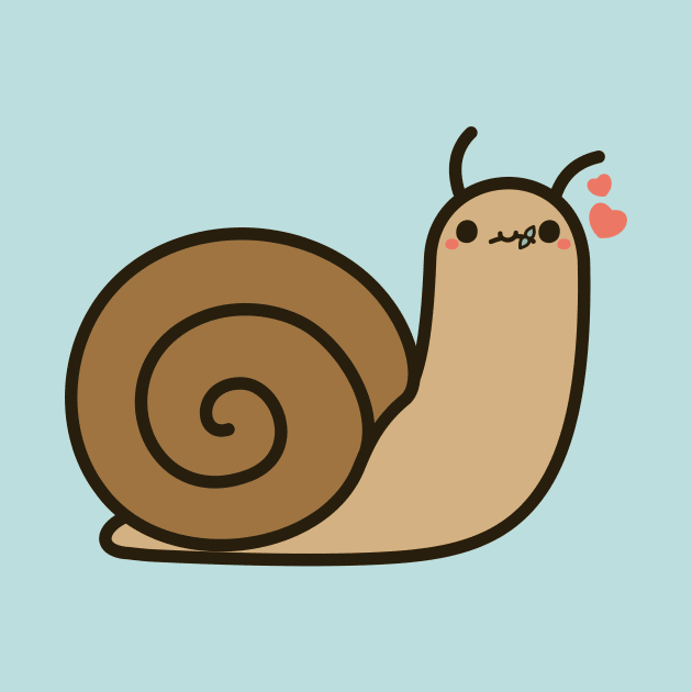 Cute snail by peppermintpopuk