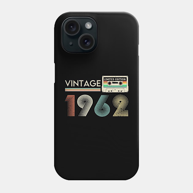 Vintage 1962 Limited Cassette Phone Case by xylalevans