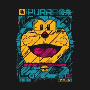 Cyber Purrr - Dorae T-Shirt