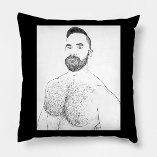 Handsome Beard Pillow