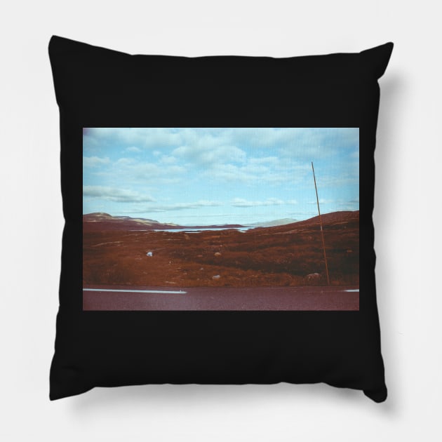 Norwegian National Park Landscape Shot on Film Pillow by visualspectrum