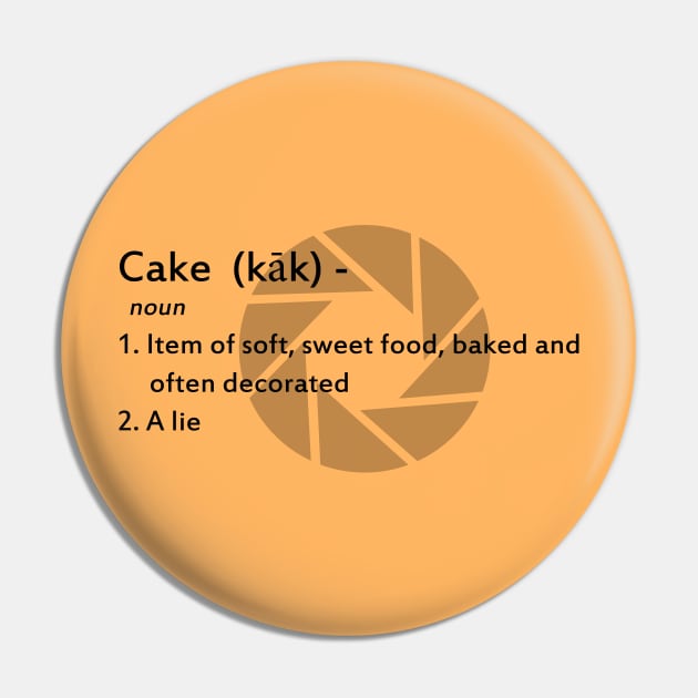 Portal Cake definition Pin by Kaztiel