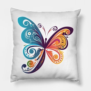 Artistic Flutterflies Pillow