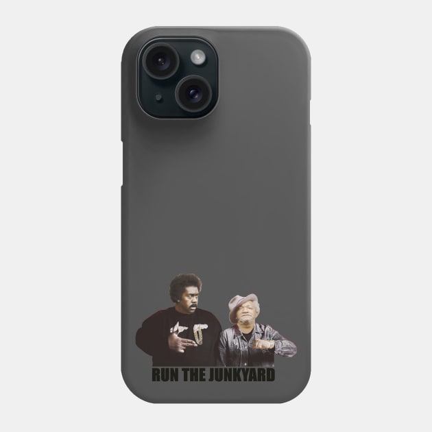 Run the Junkyard Phone Case by Colonel JD McShiteBurger