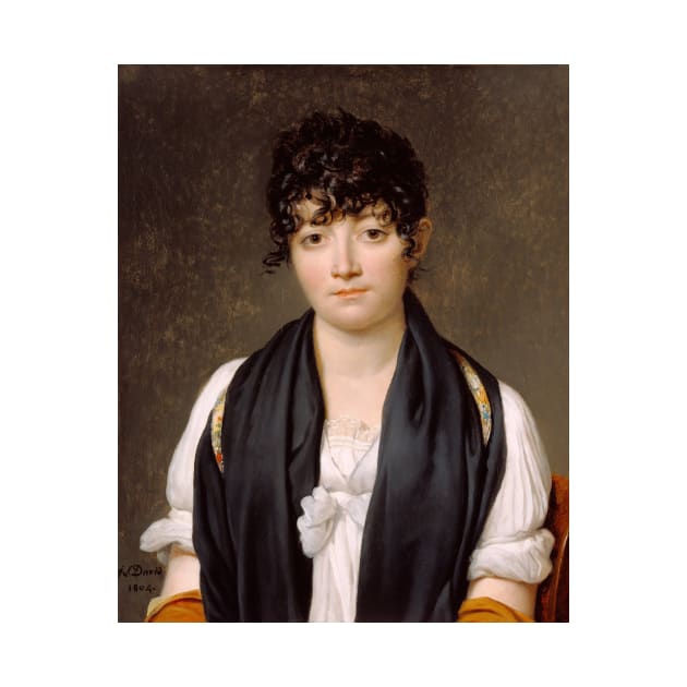 Suzanne Le Peletier de Saint-Fargeau by Jacques-Louis David by Classic Art Stall