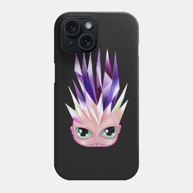 Crown Chakra Girl Phone Case by 1Redbublppasswo