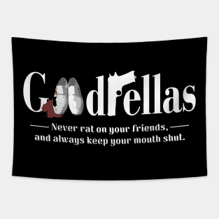 Goodfellas // Typography Fan Art Tapestry
