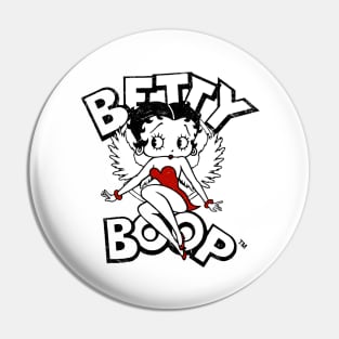 Betty Angel Boop Cartoon Pin