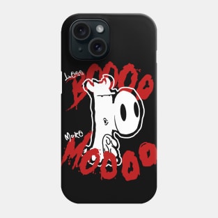 Less Boo More Moo Ghost Cow Halloween Gifts Phone Case