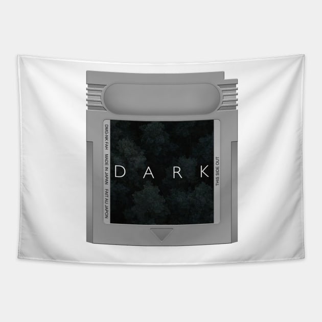 Dark Game Cartridge Tapestry by PopCarts