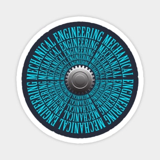 mechanic engineering mechanical engineer text Magnet