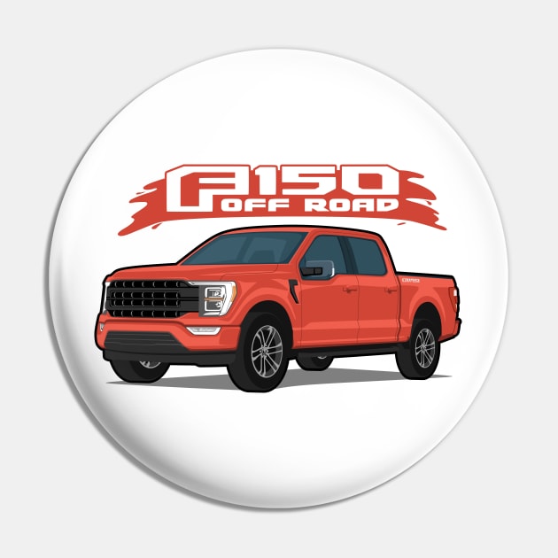 Car truck off road  f-150 orange Pin by creative.z