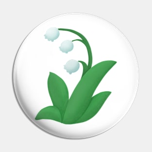 Lily of the valley Pin