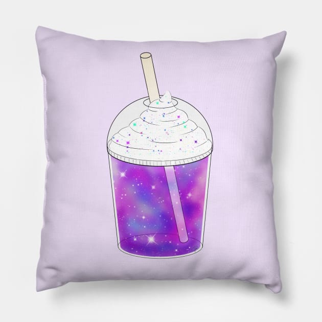 Galaxy Frappe Pillow by Minima Vulpes