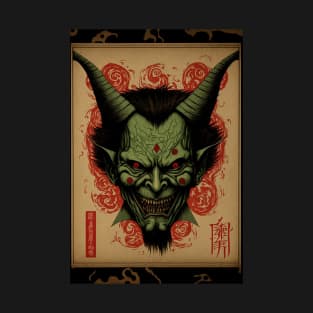 Asian Demon face T-Shirt