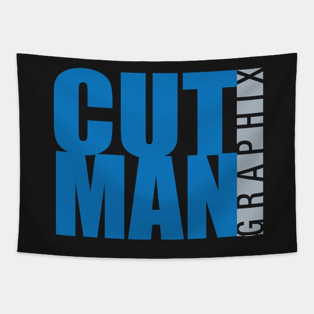 Cutman Graphix Tapestry by Chriscut