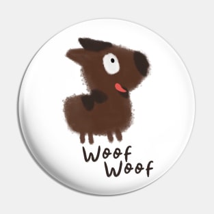 Woof Woof Pin