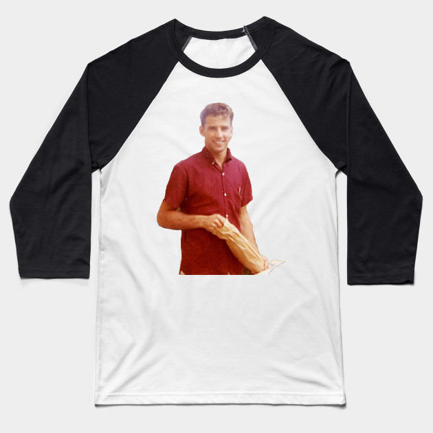 Young Joe Biden Joe Biden Baseball T Shirt Teepublic De