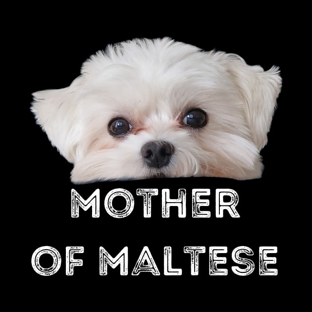 Mothers of Maltese T-Shirt a great gift for anyone who loves their maltese by jachu23_pl